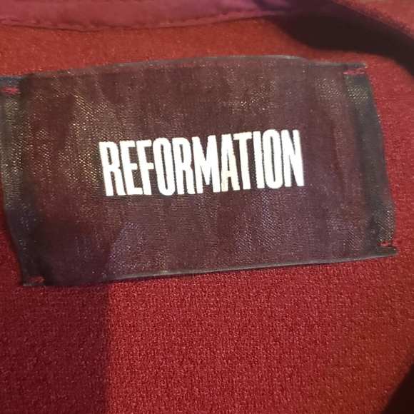 SALE⚡️REFORMATION WINE JUMPER SZ 2 - Picture 4 of 7